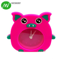 Flexible Silicone Mini Desk Alarm Clock Souvenir